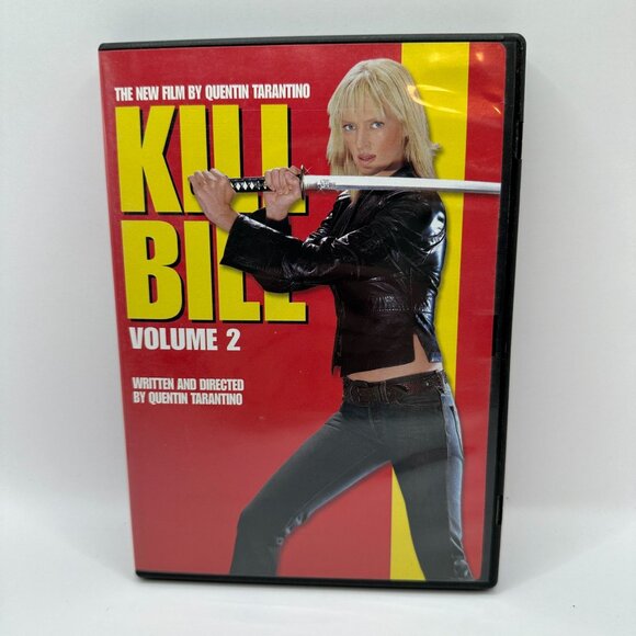 Kill Bill Volume 2 DVD Quentin Tarantino Uma Thurman R Rated Miramax Widescreen - Picture 2 of 5